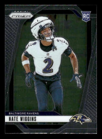 Nate Wiggins Panini Prizm #380 Base