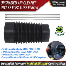Air Cleaner Intake Flex Tube Elbow For 98-04 Nissan Frontier Xterra 4cyl Ka24de Air Cleaner Intake Flex Tube Elbow For 98-04 Nissan Frontier Xterra 4cyl Ka24de