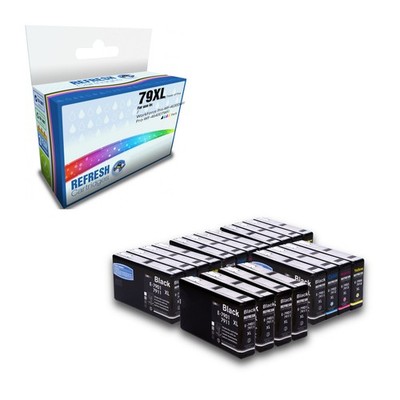 Refresh Patronen Spar Vorteilspack 20x 79XL Tinte kompatibel mit Epson Druckern