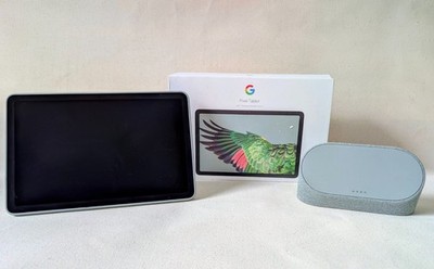 Google Pixel Tablet 128GB Wi-Fi 11'' Hazel w/ Speaker Dock Exceptional Condition