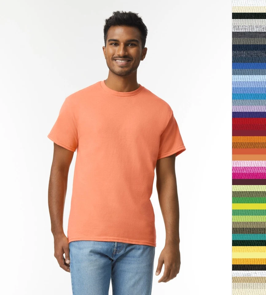 10er Pack GILDAN T-Shirt Baumwolle 55 Farben XS-5XL Ultra 2000 NEU