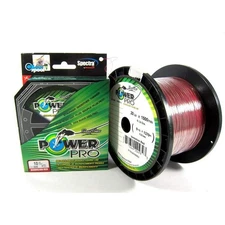 POWER PRO Spectra Fiber Braided Fishing Line, Vermilion Red, 300YD/10LB