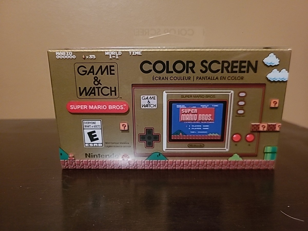 Nintendo Game & Watch: Super Mario Bros. Handheld Console