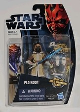 2012 Star Wars The Clone Wars Galactic Battle Game Action Figure CW6 PLO KOON