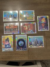 Topps Chrome SpongeBob SquarePants 25th Anniversary Refractors