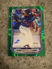 2026 Bowman Victor Arias Auto Green Wave /99