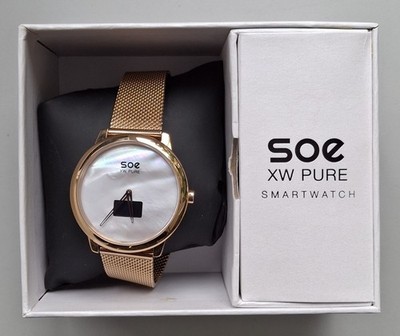 Xlyne Pro Smartwatch X-Watch Soe XW Pure gold Android IOS light gold OVP