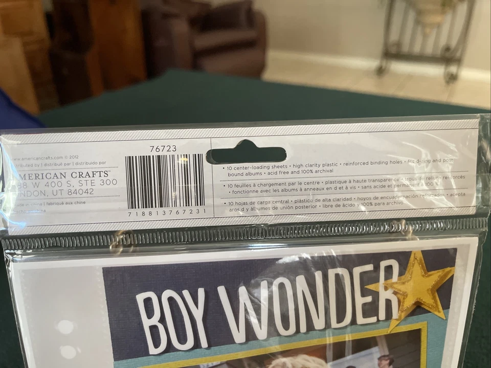 Memorology 6” X 6” Premium Page Protectors - 10 Count - American Crafts #76723 - Image 4 of 4