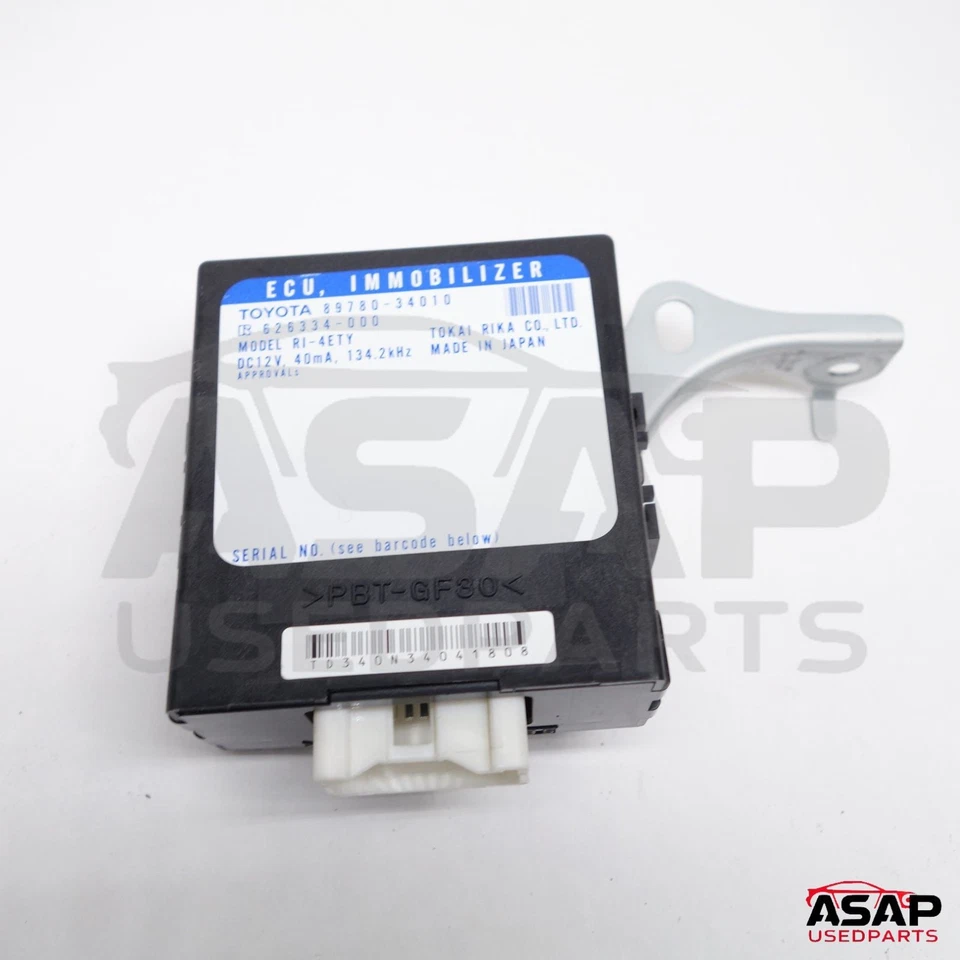 INMOVILIZADOR PLUG & PLAY PROGRAMADO + 2 LLAVES TOYOTA SEQUOIA 2001-2007 89780-34010 Foto 4 de 4