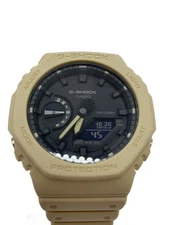 CASIO G-SHOCK Analog-Digital Black Beige Rugged Excellent JAPAN
