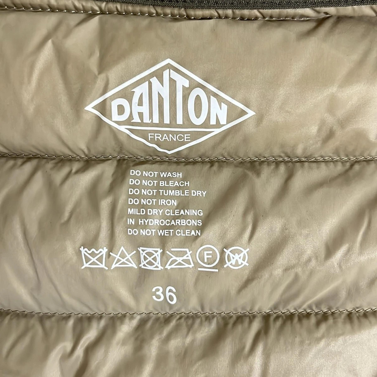 Danton - Khaki Women's Down Jacket - image 3