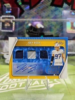 2021Absolute Tools of the Trade Materials Auto Joey Bosa PlayerWorn #TTT20 /49