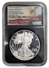 NGC 2019 W American Eagle PF 70 Ultra Cameo First Day of Issue 999 Silver Dollar