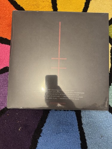 Marilyn Manson One Assassination Under God Chapter 1 TAN BLACK SMOKE Vinyl x/300 - Picture 7 of 9