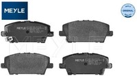 Meyle 0252408717/W Bremsbelagsatz FüR Scheibenbremse Bremsbelagsatz FüR Honda