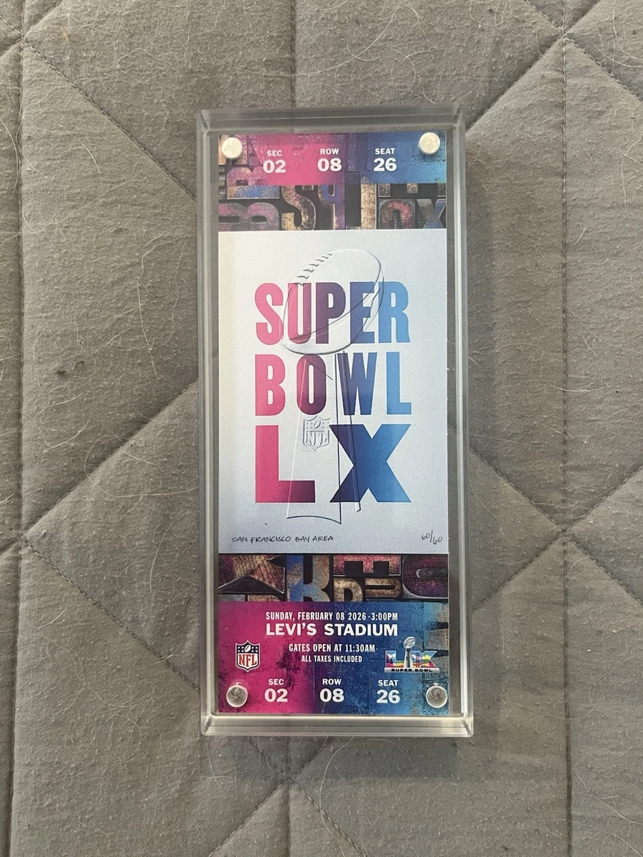 Super Bowl In Vintage Sports Ticket Stubs for sale | eBay