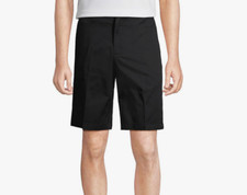 Lands' End School Uniform Young Men's Plain Front Blend Shorts Size 18