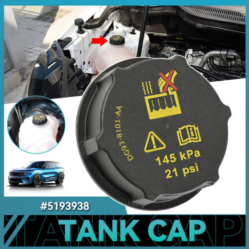 For Ford Radiator Coolant Expansion Header Tank Cap Lid 5193938 DG938101AA NEW - Picture 2 of 9