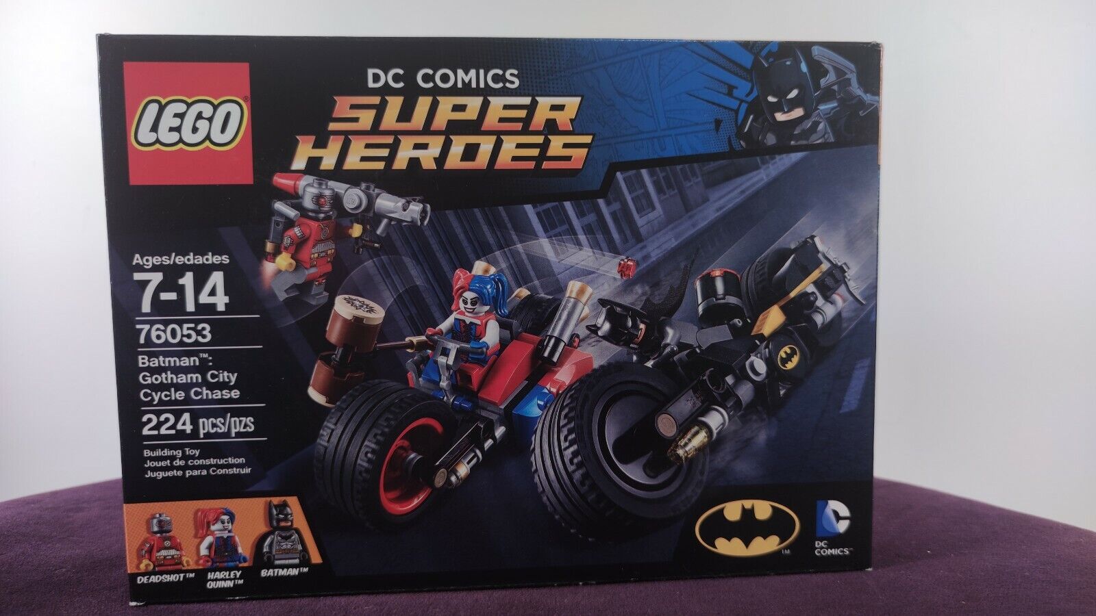 Lego 76053 Batman Gotham City Cycle Chase Deadshot Harley Quinn Batman BNISB