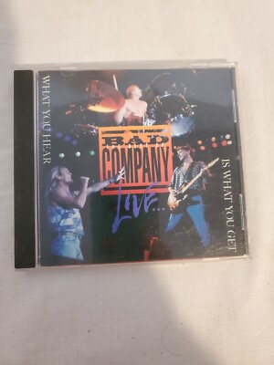 The Best Of Bad Company Live: What You Hear Is What You Get - Audio CD - GOOD