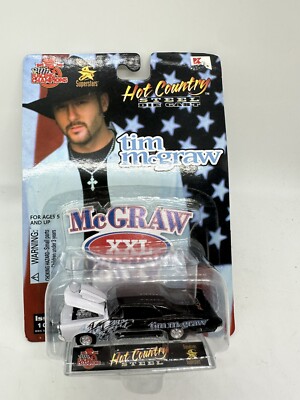 Racing Champions Tim Mcgraw 1969 Pontiac GTO Hot Country Issue 24 Diecast 1:64