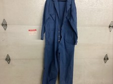 Vintage Universal Coveralls Stone Cutter Size 50 Blue Button Front Coveralls