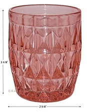 Jeannette Windsor Pink Hard to Find Juice Tumbler