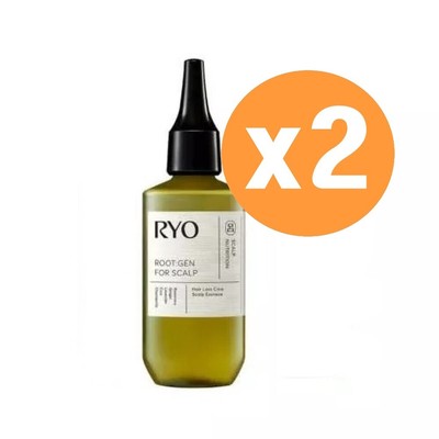 RYO Root:Gen for Scalp Essence 80mL x 2ea - Hair Loss Care, Vegan-Friendly
