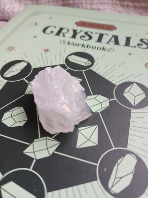 Crystals Workbook By Regina M. Bresler A Personal Guide with FREE Quartz Crystal