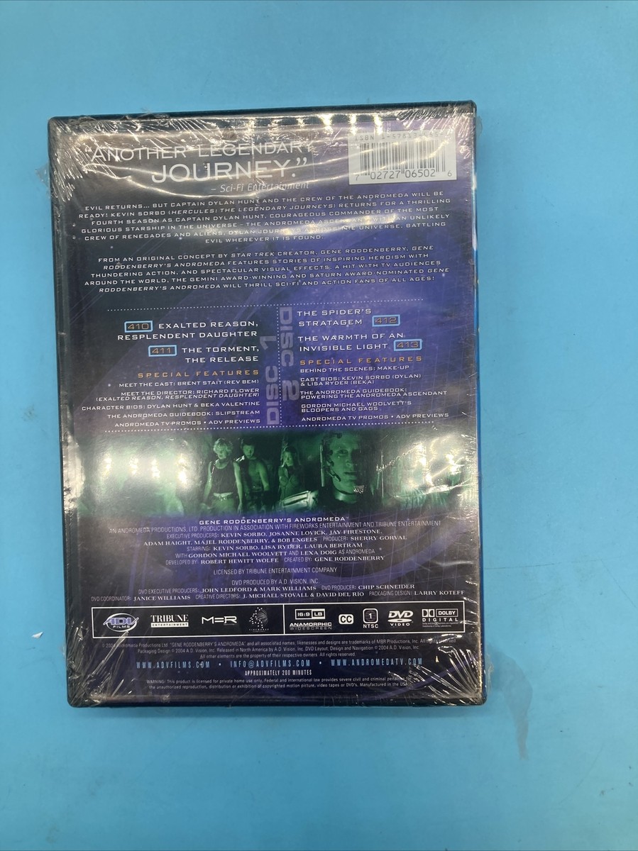 Andromedia Season 4 Collection 3 DVD Sealed | eBay