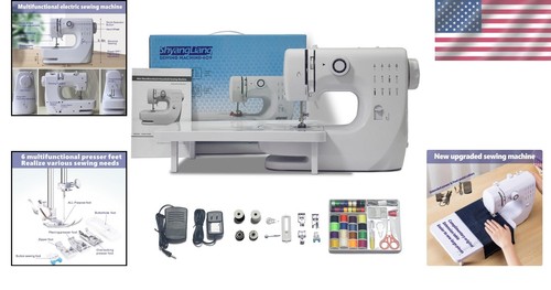 Lightweight Beginner Sewing Machine with Extension Table - Foot Pedal Included - Picture 2 of 9