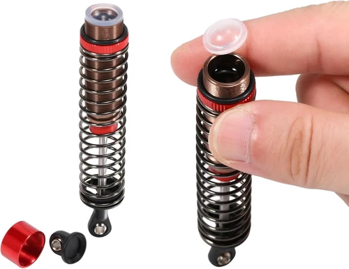 120mm 1/10 RC Oil Shock Absorbers Kit for Tamiya D90 Crawler Car Upgrade - Bild 5 von 6
