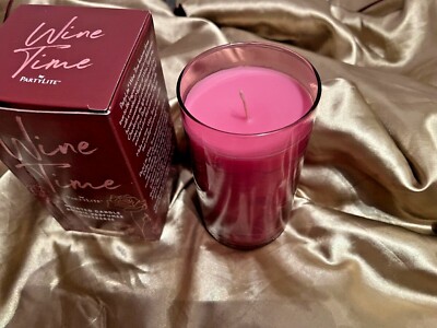 NEU! PartyLite Duftwachsglas WINE TIME - 1 Docht - Luxus - Freie Duftwahl!