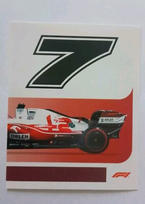 Topps Formel 1 Formula 1 F1 Season 2021 Sticker 166 Alfa Romeo Car Puzzle 2/2