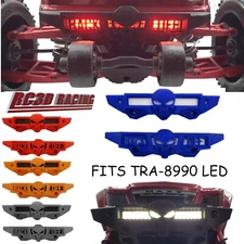 Fits Traxxas Maxx 4s V1 & V2 Custom Bumper Set Front & Back (8990)LED Compatible