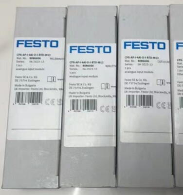 1pcs FESTO CPX-AP-I-4AI-U-I-RTD-M12 Analog Input Module 8086606