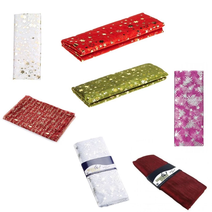 TIB HEYNE Organza Dekostoff 200 x 150cm Markenstoff Advent Weihnachten Dekostoff Floristik