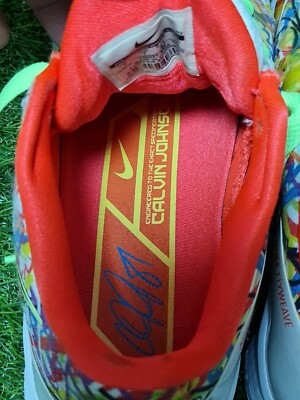 Nike CJ3 Calvin Johnson Flyweave, Thankful Graffitti NIKE CALVIN JOHNSON 3 TRAINER #725231-499 MEN SIZE 8  main image 4