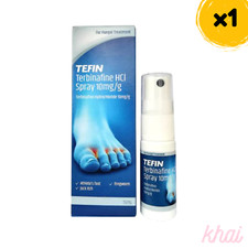 Tefin Terbinafine HCI Spray Fungal Treatment 10mg/g 15ml