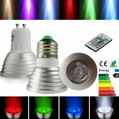 24key IR Remote Control E27 E14 GU10 MR16 LED RGB16 colors Bulb lamp Spotlight