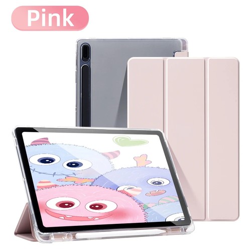 For Samsung Galaxy Tab S9 FE 11 Plus S9 S8 S7 Plus FE 12.4 in Case Transparent - Picture 27 of 30