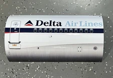Delta  Airlines Luxury Line Boeing  DC Mcdonnell Douglas Curved Side Airplane