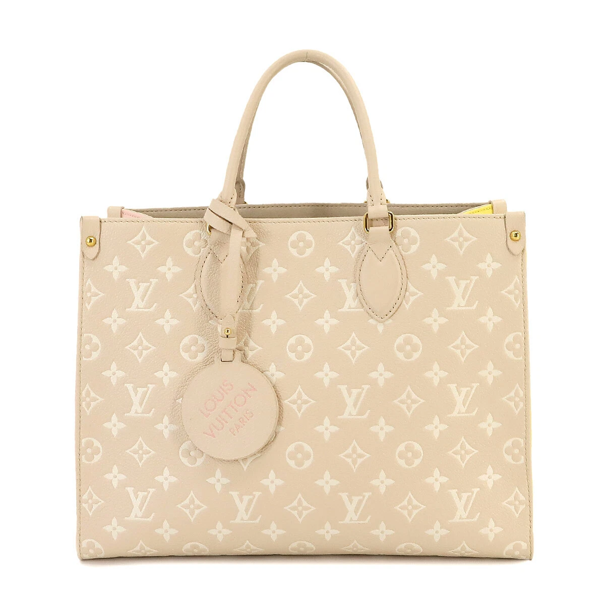 LOUIS VUITTON Monogram Empreinte Onthego MM Tote Shoulder Bag  