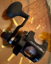 Okuma M-12NII Metaloid 2-Speed Lever Drag Reel - High Lb Braid w/ Top Mono Rare!