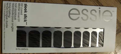 Essie Sleek Stick #120 a to Zebra Print UV Cured Nail Applique Long Lasting
