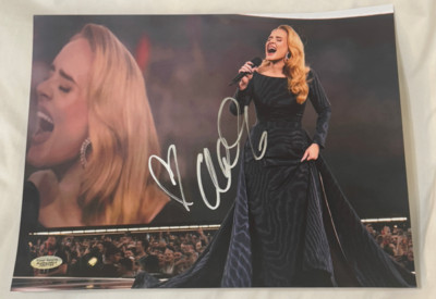 ADELE Signed Autographed 8x10 Color Photograph Auto Photo Laurie Blue Adkins COA