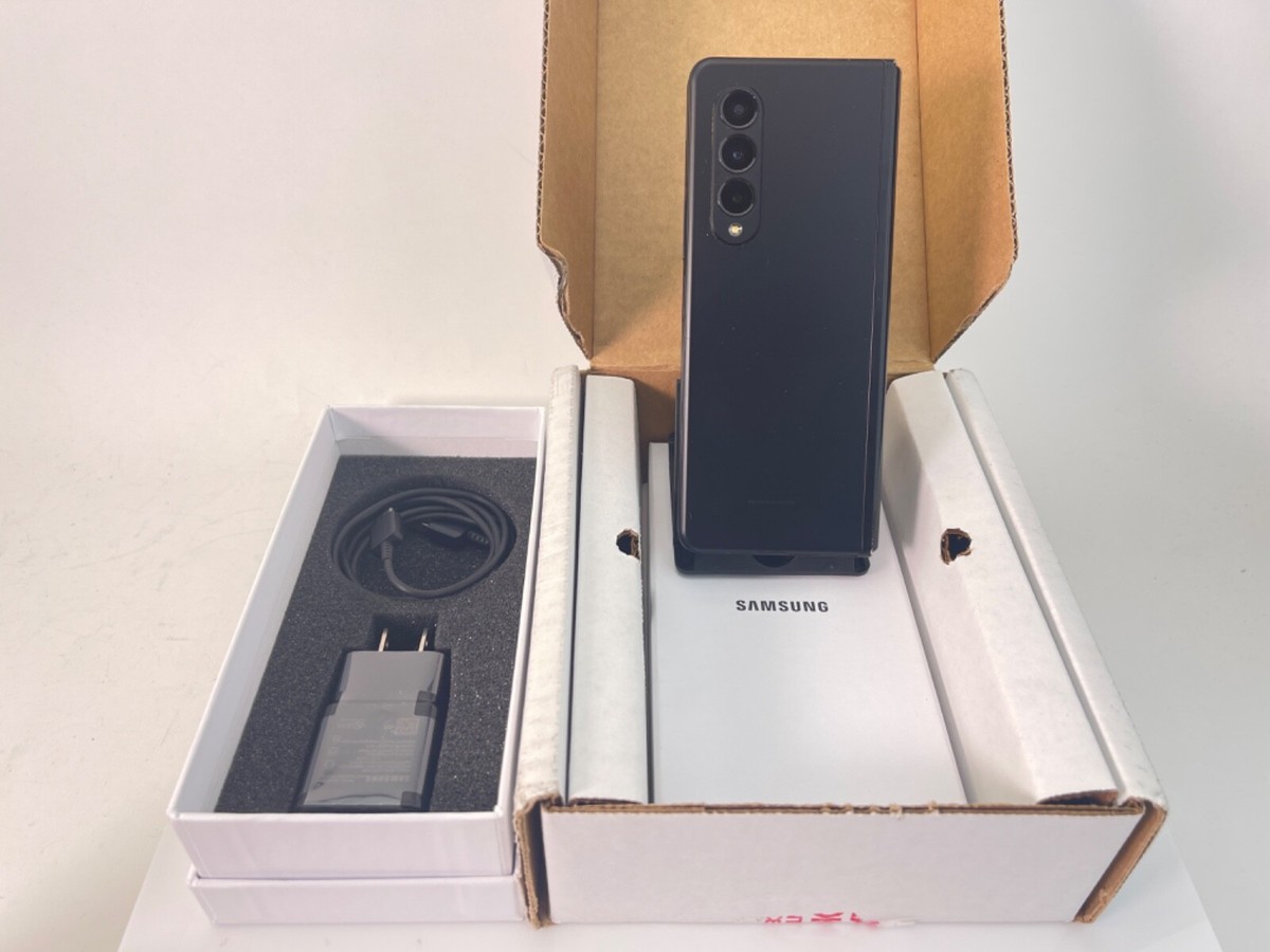 Samsung Galaxy Z Fold3 5G SM-F926U - 256GB - Phantom Black
