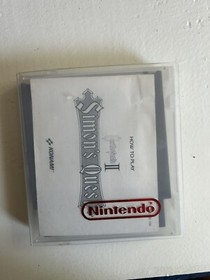 Castlevania 2 Simon's Quest! para (NES) folleto de instrucciones original incluido!