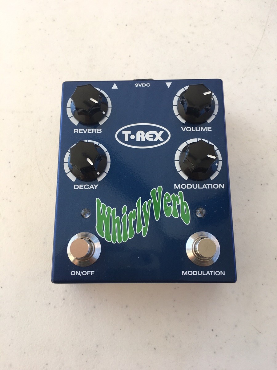 T-Rex Engineering Whirly Verb Digital Reverb Modulation Guitar