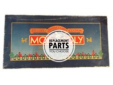 Monopoly Deluxe Anniversary Edition 1984 REPLACEMENT PARTS PIECES YOU CHOOSE